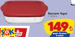 PAŞABAHÇE BORCAM TEPSİ PAŞABAHÇE BORCAM TEPSİ